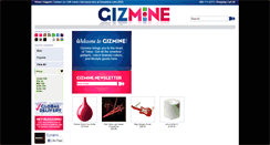 Desktop Screenshot of gizmine.com