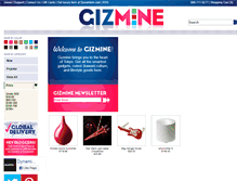 Tablet Screenshot of gizmine.com